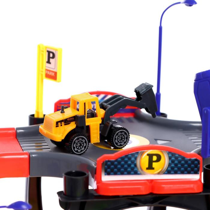 Парковка &laquo;Город&raquo;, 1 машинка, дорожные знаки