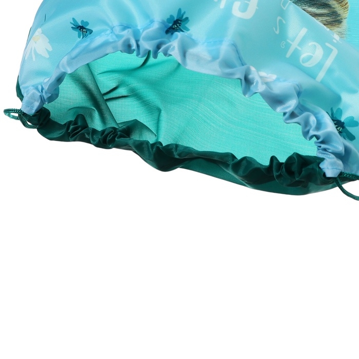 Мешок для обуви 480х380, Seventeen, голубой, для девочки