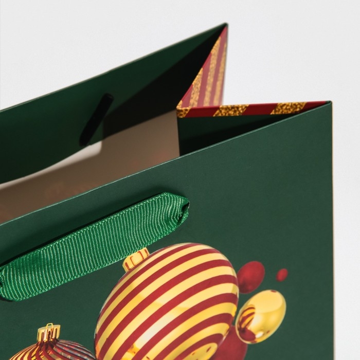 Пакет подарочный новогодний ламинированный &laquo;Пусть исполнятся все мечты&raquo;, MS 18 х 23 х 10 см, Новый год