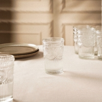 Набор стаканов стеклянный SL Home &laquo;Ларго&raquo;, 400 мл, 8&times;13 см, цвет прозрачный