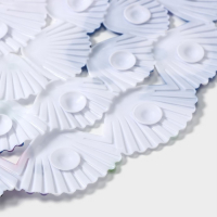 Коврик противоскользящий в ванну на присосках Доляна &laquo;Рыбка-шар&raquo;, 39&times;69 см