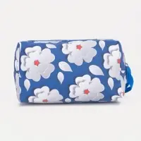 Косметичка дорожная на молнии, с ручкой, цвет синий