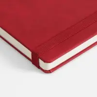 Ежедневник Urban Hard, недатированный, красный