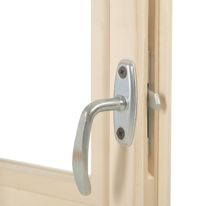 Окно, 40&times;40см, двойное стекло ЛИПА, наружнее открывание