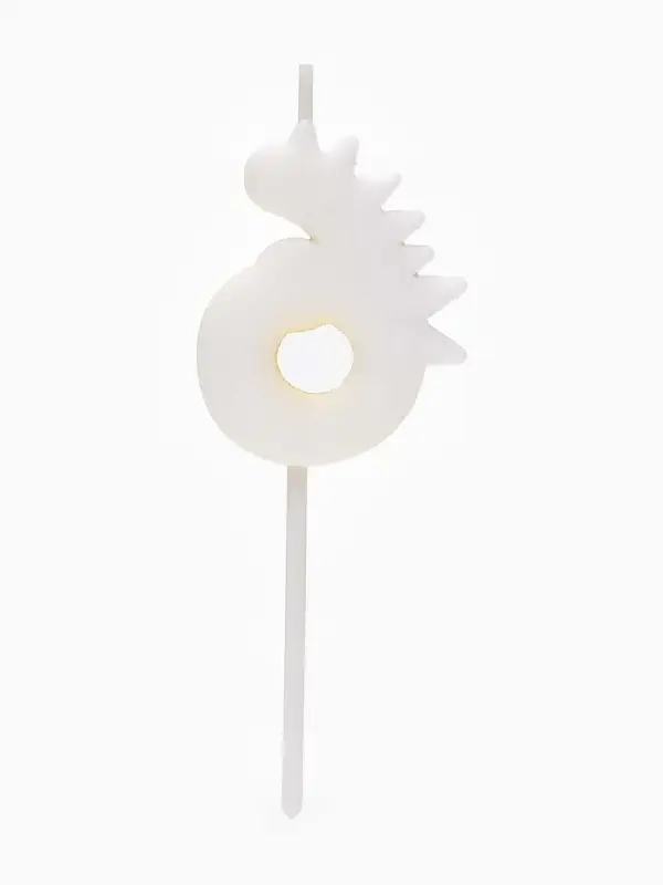 Свеча для торта цифра 6 &laquo;Зверюшка&raquo;, 5 см