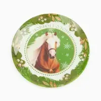 Тарелка плоская "С новым годом", 20 см