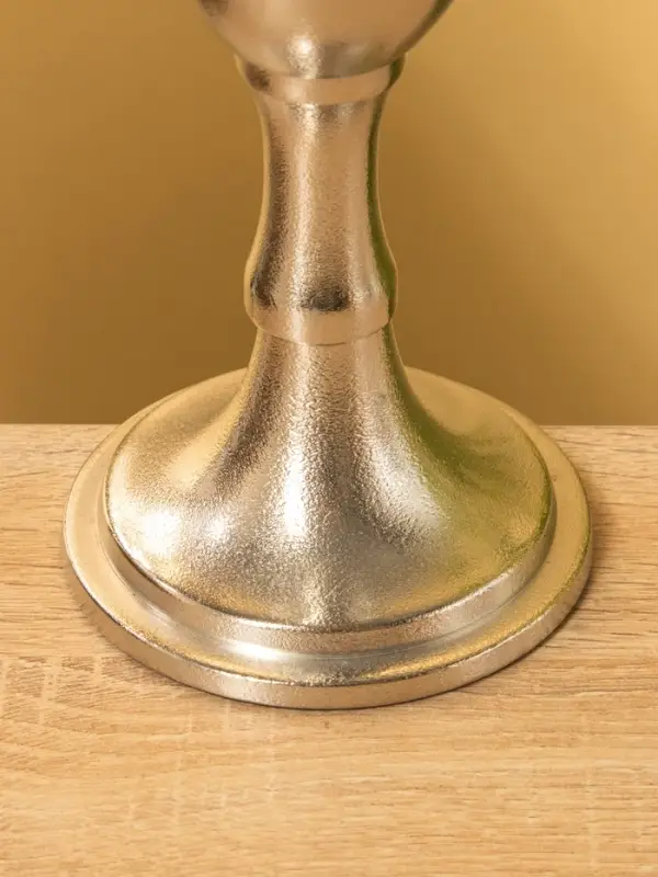 Подсвечник "Мадрид" алюминий 10х10х30,5 см