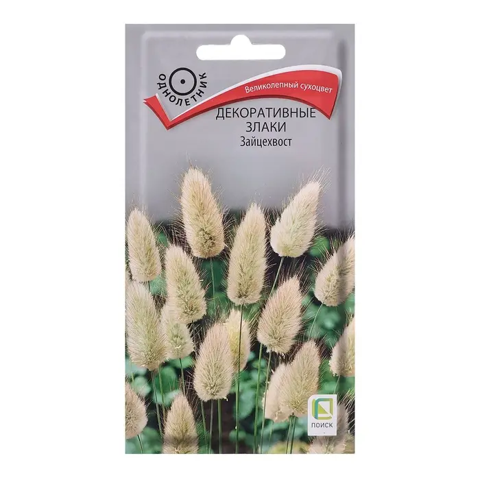 Семена цветов Декоративные злаки &laquo;Зайцехвост&raquo;, 0.1 г
