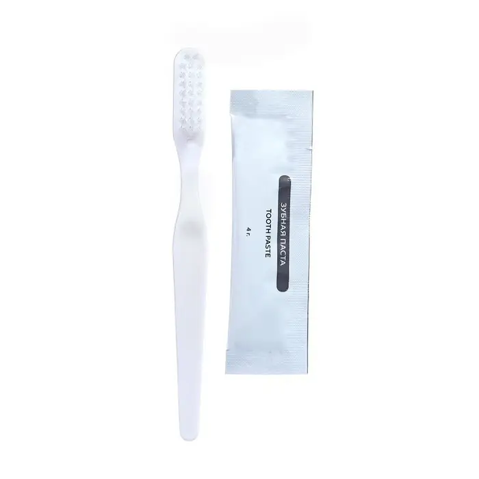 Зубной набор, щетка 14 см + зубная паста 4 г