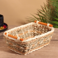 Корзина плетеная 23x17x9 см, ротанг