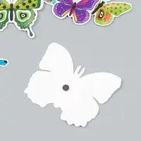 Набор магнитов на холодильник &laquo;Горошек&raquo;, 12 шт., картон, h=4-10 см