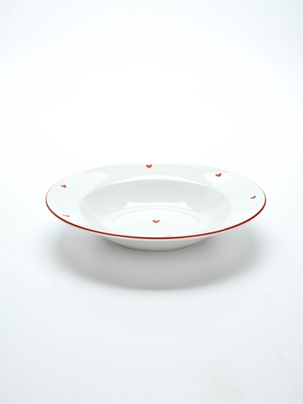 Тарелка керамическая глубокая Dolce Ceramo. &laquo;Любовь в деталях&raquo;, 22,4 см