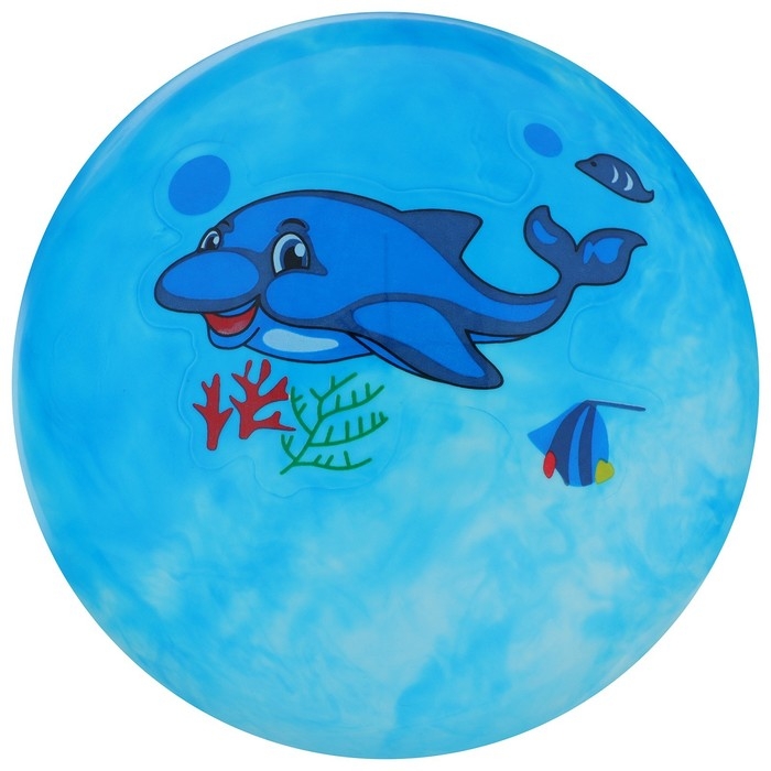 Мяч детский, d=25 см, 60 г, цвет МИКС