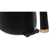 Чайник HYK-S5500 0.7л. 1000Вт черный (металл)