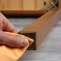 Накладка мебельная квадратная ТУНДРА, размер 25&times;25 мм, 18 шт., полимерная, белая