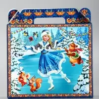 Подарочная коробка новогодняя &laquo;Олимпиада&raquo;, Чемоданчик малый, 17.3&times;6.5&times;15 см