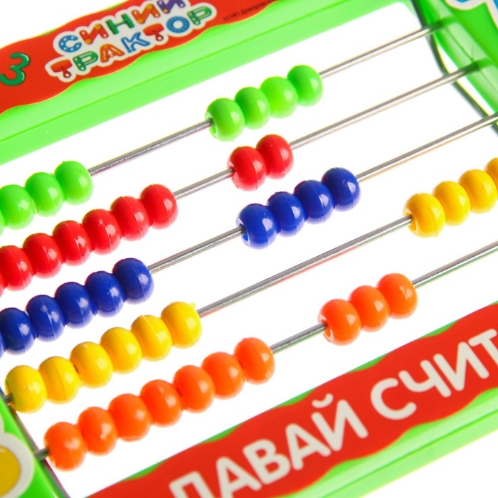Игрушка детская &laquo;Синий трактор: Счёты&raquo;