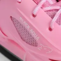 Коньки детские раздвижные BlackAqua, р. 34-37, для фитнеса, розовые