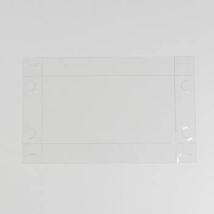 Коробка для печенья, кондитерская упаковка с пластиковой крышкой, &laquo;23 февраля&raquo;, 10.5 х 21 х 3 см