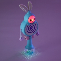 Погремушка музыкальная &laquo;Зайка барабан&raquo;, эластичные ушки, цвет МИКС, Крошка Я