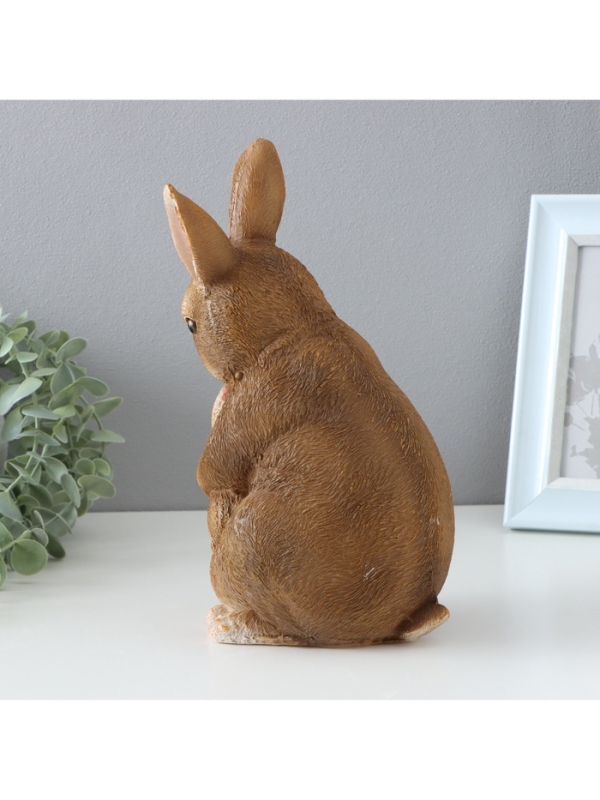 Фигурка "Зайчиха с зайчонком" 15х12х25см