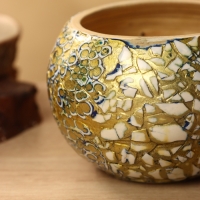 Банка для сыпучих продуктов 13х13х12 см, бамбук