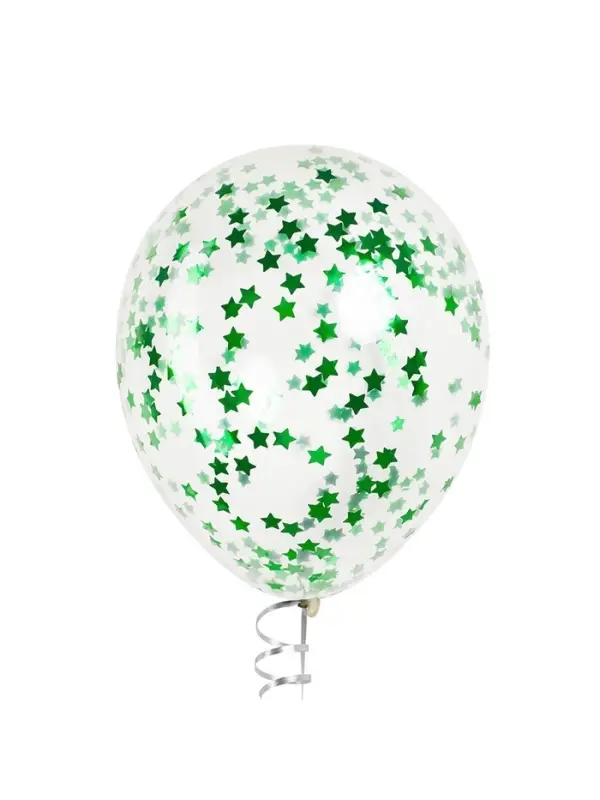 Конфетти &laquo;Звезда&raquo;, зелёные, металлик, 1.5 см, 50 г