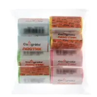 Набор 8 штук ластиков треугольных Пастельных (штрихкод на штуке)