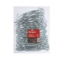 Талреп крюк-крюк ТУНДРА krep, DIN 1480, М6, оцинкованный