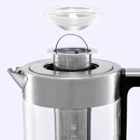 Чайник электрический стеклянный с подсветкой КТ-622 - 1.7 л