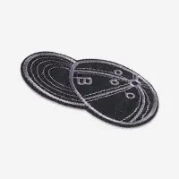 Термоаппликация &laquo;Кепка&raquo;, 9.5&times;6 см, чёрная