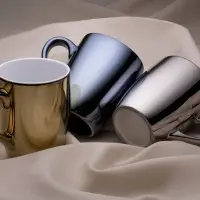 Кружка Lacerta, серебристая