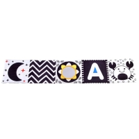 Мягкая книжка-бортик на кроватку по методике Г. Домана &laquo;Малыши&raquo;, с шуршалкой