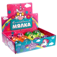 Антистресс сквиш мялка &laquo;Корги&raquo;, с песком, в шоубоксе, тянучка