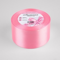 Лента атласная, 50 мм &times; 23 &plusmn; 1 м, цвет нежно-розовый №147