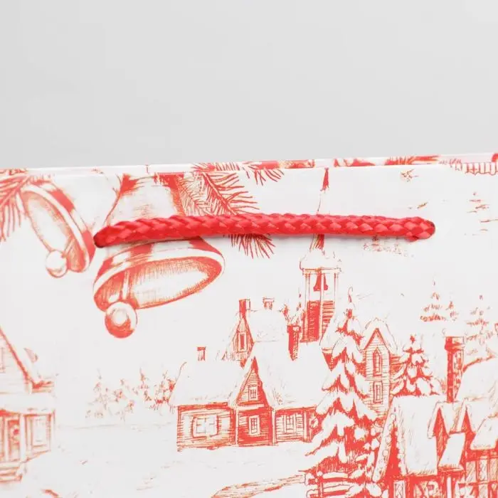 Пакет ламинированный &laquo;Новогодняя пора&raquo;, ML 23 х 27 х 8 см