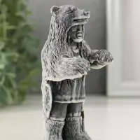 Сувенир "Шаман в шкуре медведя" 11 см