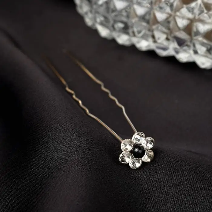 Шпилька для волос &laquo;Циненария&raquo;, серебро