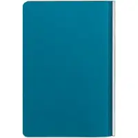 Ежедневник Aspect на заказ, недатированный, бирюзовый