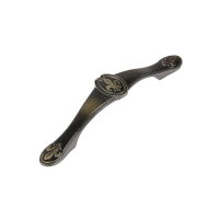 Ручка скоба PC177AB, м/о 96 мм, цвет бронза, 4 шт TMP