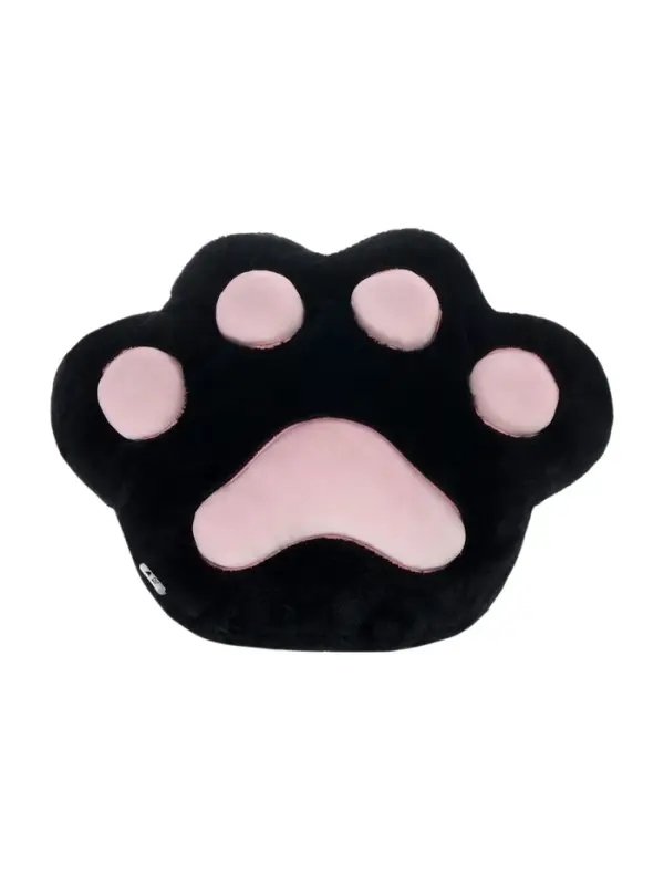 Мягкая игрушка-подушка "Лапка", цвет черный, 30 см 316/30/81