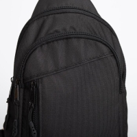 Сумка-слинг из текстиля, &laquo;ЗФТС&raquo;, цвет чёрный