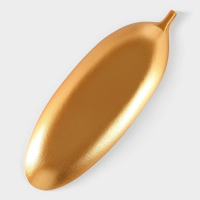 Блюдо для фруктов Доляна &laquo;Золотой лист&raquo;, 40&times;14 см, цвет золотой