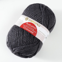 Пряжа "Осенняя" 25% шерсть, 75% ПАН 150м/200гр (393-Св.моренго)