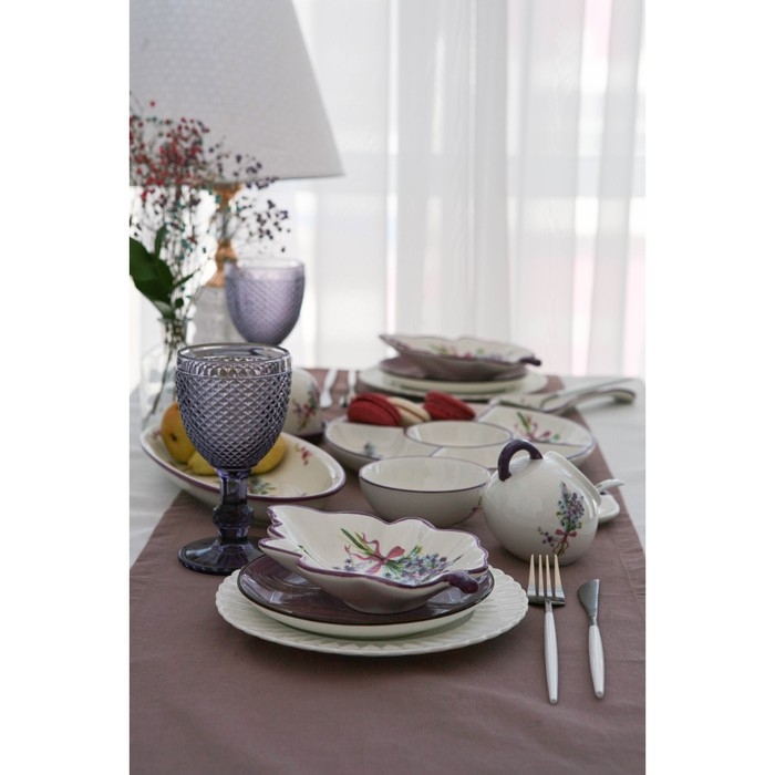 Сахарница Доляна &laquo;Лаванда&raquo;, 150 мл, d=7 см