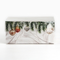 Коробка для капкейка &laquo;Счастливого Нового года!&raquo;, 16 х 16 х 7.5 см, Новый год