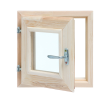 Окно, 30&times;30см, двойное стекло ХВОЯ