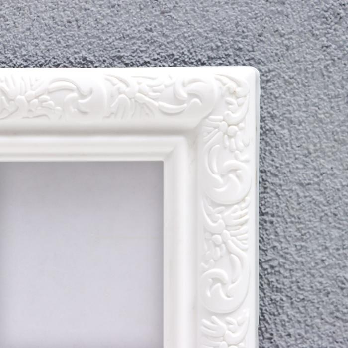 Фоторамка пластик L-2 20х25 см белый (пластиковый экран)