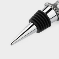 Пробка для бутылки Magistro &laquo;Парящий дракон&raquo;, 12,5 см, цвет серебристый