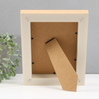 Фоторамка пластик 13х18 см "Стефания" светлое дерево с белым 4,4х17,8х23 см